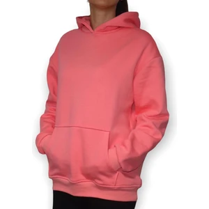 Sweatshirt Kapuşonlu Pamuklu Oversize