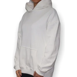 Sweatshirt Kapuşonlu Pamuklu Oversize