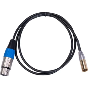 Mini Xlr Erkek Xlr Kadın Adaptörü Kablo Uzatma Kablosu Değiştirme 1m (Yurt Dışından)