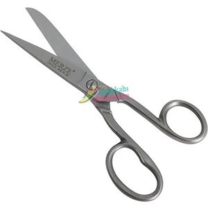 Deri Kesim Makası 17 cm Paslanmaz Çelik