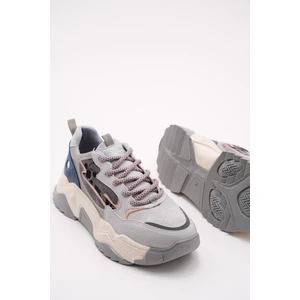 65100 Buz Gri Kadın Spor Ayakkabı