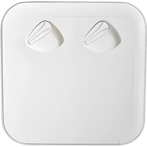 Tekne ve Karavan Için Plastik Kapak Beyaz  372X372 mm