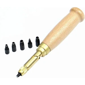 Otomatik Döner Zımba 6'lı Deri El Aleti