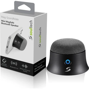 Mos Martket Soultech HP009S Soundmate Platinum Manyetik Kablosuz Bluetooth Hoparlör Siyah