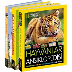National Geographic Kids Hayvanlar Ansiklopedi Seti 3 Kitap Takım