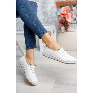 Gimer Avm Ortopedik Taban Lazerli Beyaz Ayakkabı