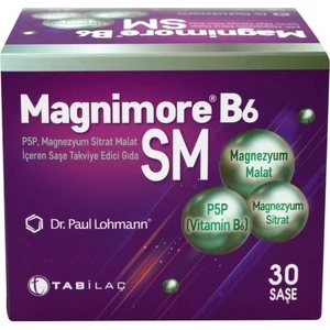 Magnimore B6 Sm Takviye Edici Gıda 30 Şase