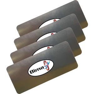 Rötuş Rütüş Rutuş Çeliği 4cmx9cm 4 Adet Fiyatıdır Ekstra Çapağı Alınmıştır