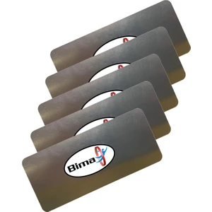 Rötuş Rütüş Rutuş Çeliği 4cmx9cm 5 Adet Fiyatıdır Ekstra Çapağı Alınmıştır