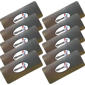 Rötuş Rütüş Rutuş Çeliği 4cmx9cm 10 Adet Fiyatıdır Ekstra Çapağı Alınmıştır
