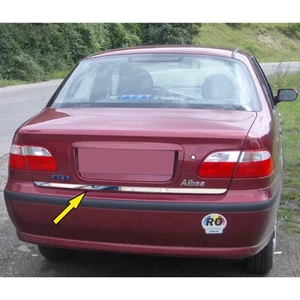 A&G Tuning Fiat Albea Formlu  Krom Bagaj Alt Çıta 2002-2011 Paslanmaz Çelik