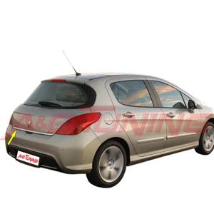 A&G Tuning Peugeot 308 Krom Bagaj Alt Çıtası Formlu 2007-2013 Arası Paslanmaz Çelik