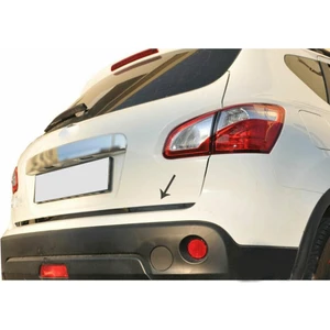 A&G Tuning Nissan Qashqai Krom Bagaj Alt Çıta Formlu 2010-2013 Paslanmaz Çelik