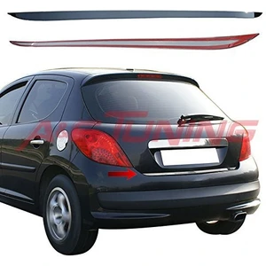 A&G Tuning Peugeot 207 Krom Bagaj Alt Çıta Formlu 2006 Üzeri Paslanmaz Çelik