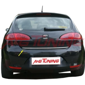 A&G Tuning Seat Leon Krom Bagaj Alt Çıta Formlu 2006-2012 Paslanmaz Çelik