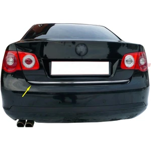 A&G Tuning Volkswagen Jetta Krom Bagaj Alt Çıta Formlu 2006-2011 Paslanmaz Çelik
