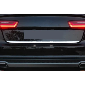 A&G Tuning Audi A6 Krom Bagaj Alt Çıta Formlu 2011-2017 Arası Paslanmaz Çelik