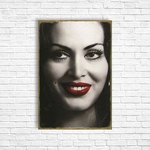 Trend Poster Türkan Şoray Retro Ahşap Poster