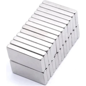 20X10X2MM Neodyum Güçlü Mıknatıs - Neodim Magnet
