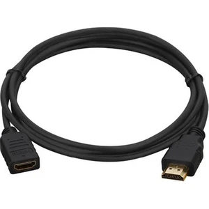 Ata Elektronik Hdmı Kablo Erkek-Dişi 30CM Uzatma Kablo HDMI Bir Tarafı Erkek Diğer Tarafı Dişi