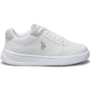 U.S. Polo Assn. 2KBAYZY32160 Elta 2fx Onu Delıklı Bagcıklı Ayakkabı Beyaz
