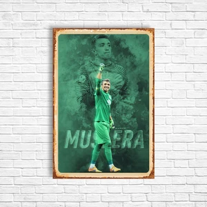 Trend Poster Muslera Retro Ahşap Poster