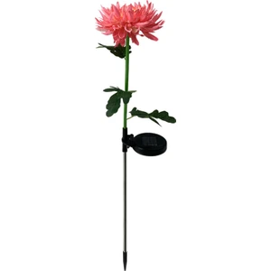 Chrysanthemum Hafif Güneş Enerjili Bahçe Dekorasyonu LED Su Geçirmez Dekoratif Peyzaj Lamba Açık (Yurt Dışından)