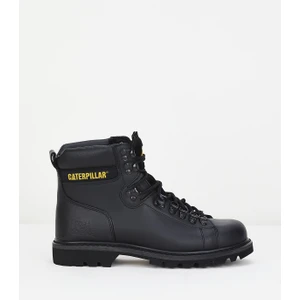Caterpillar Alaska Black Siyah Deri Erkek Bot