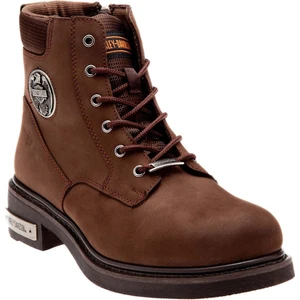 Harley Davidson Jim Brown Kahve Nubuk Erkek Bot