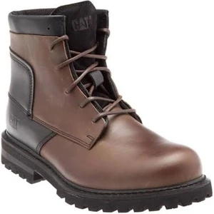 Caterpillar Lenox Brown Kahve Deri Erkek Bot