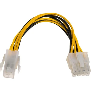 Atx 12V 4 Pin Cpu Güç Kablosu To 8 Pin Power Kablo 30 cm