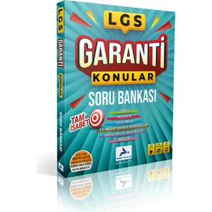 Paraf Yayınları 2022 8. Sınıf LGS Garanti Konular Soru Bankası