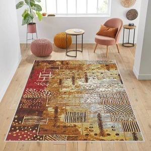 Rovigo Home Dijital Baskı Yıkanabilir Kaymaz Taban Salon Halısı  RVG1736