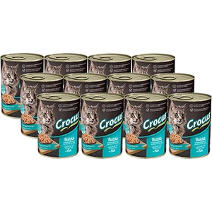 Balıklı Yetişkin Kedi Yaş Mama 400 gr 12'li Ekonomik Koli