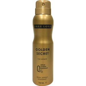Free Love Golden Secret Kadın Deodorant 150 ml