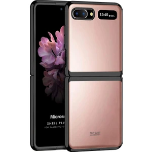 Samsung Galaxy Z Flip Kılıf Shell Platinum Siyah