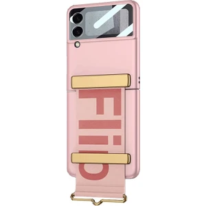 Samsung Galaxy Z Flip 3 Kılıf Flio Strap Pembe