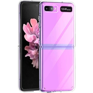 Samsung Galaxy Z Flip Kılıf Shell Platinum Şeffaf