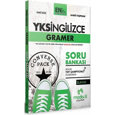 Modadil Yayınları YKS İngilizce Gramer Soru Bankası - Ahmet