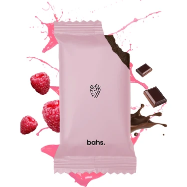 Bahs Protein Bar - Raspberry 12 adet x 45