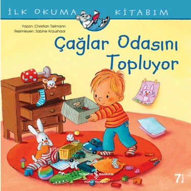 Çağlar Odasını Topluyor İlk Okuma Kitabım - Christian