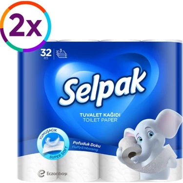 Selpak Tuvalet Kağıdı 2 x