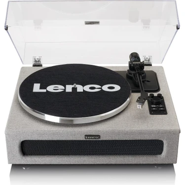 Lenco LS-440 Gy Gri 4 Hoparlörlü Bluetoothlu Pikap Plak