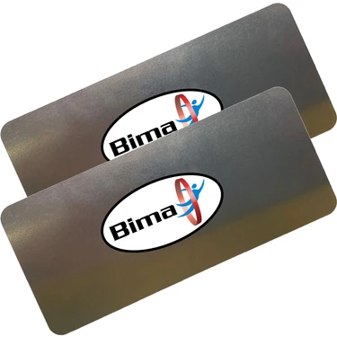 Bima Rötuş Rütüş Rutuş Çeliği 4cmx9cm 2 Adet Fiyatıdır Ekstra Çapağı