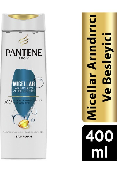 Pantene Micellar 400 ml Şampuan