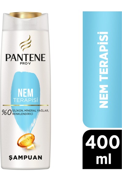 Pantene Pro-V Mükemmel Nemlendirici Şampuan, Kuru-Yıpranmış Saçlar Için 400ml