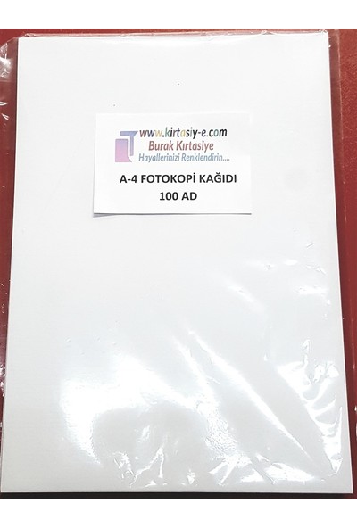 Burak A4 Fotokopi Kağıdı 100'LÜ Paket