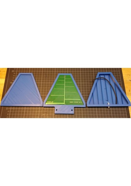 Radome ve Pcb Lpda Anteni (WA5VJB) / Inmarsat Antenna Plastik Aparat