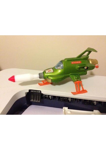 Dinky Ufo Interceptor Yedek Missile Plastik Aparat