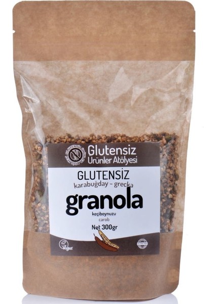 GÜA Glütensiz Karabuğday Granola Keçiboynuzlu 300 gr